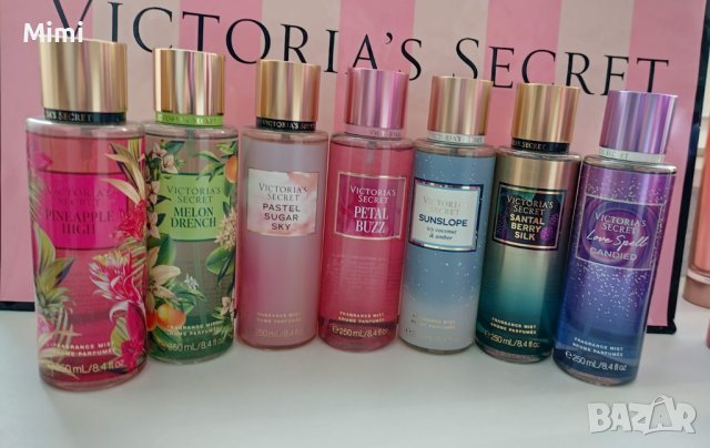Victoria's Secret подаръчни комплекти, лосиони с блясък, спрейове, снимка 6 - Комплекти и лотове - 43314628