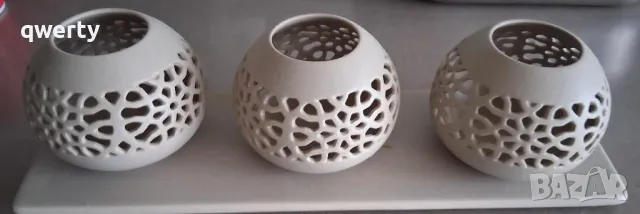 Комплект за свещи за маса, снимка 4 - Декорация за дома - 48163608