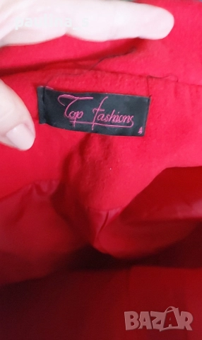 Два различни броя / Марково вълнено палто "Naf Naf" и "Top fashions" , снимка 11 - Палта, манта - 52158888