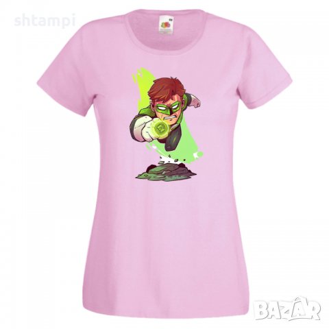 Дамска тениска DC Green Lantern Star Wars Игра,Изненада,Подарък,Геймър,, снимка 11 - Тениски - 36787174