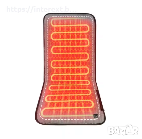 Отопляема възглавница за седалка с USB захранване – работи с пауърбанк