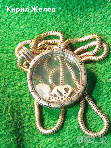 PANDORA Родиран СРЕБЪРЕН МЕДАЛЬОН ПАНДОРА ЦИРКОНИ ЕМАЙЛ и СТЪКЛО с СРЕБЪРНА ВЕРИЖКА СРЕБРО 925 26259, снимка 16 - Колиета, медальони, синджири - 49426341