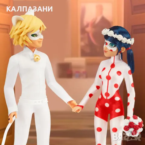 MIRACULOUS Калинката и Котарака Сватбеният сън на Калинката 50374, снимка 6 - Кукли - 47759166