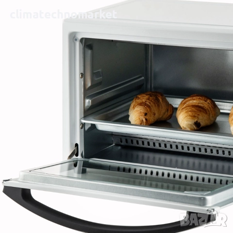 Малка готварска фурна TERMOMAX TXO08TQ, бял, снимка 4 - Печки, фурни - 51888314