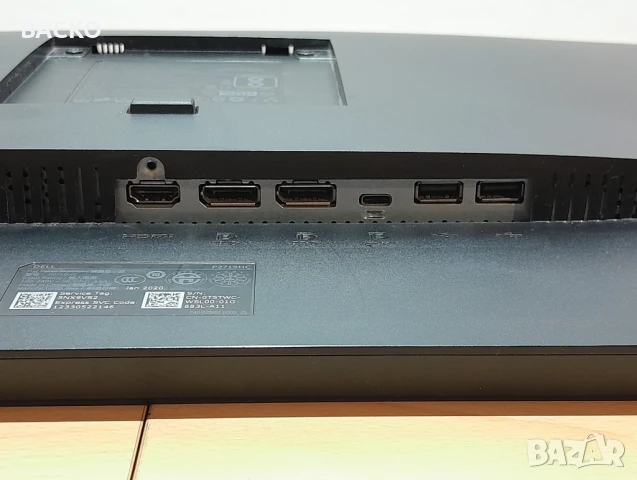Монитор DELL P2719HC, снимка 3 - Монитори - 51322862