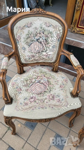 Два броя барокови кресла , снимка 2 - Столове - 53490730