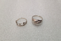 Дамски Сребърни Пръстени (проба 925)- 1,70 и 3,02 грама, снимка 2