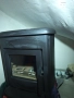 Продавам,чугунена печка на дърва тип Камина., снимка 1