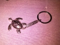 метален ключодържател костенурка България за късмет и пари нов, снимка 2