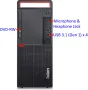 Lenovo M910T Tower, Core i5 6th Gen, 16 GB,SSD 256 + 2 TB HDD 24м Гар., снимка 3