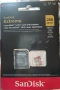 SanDisk Extreme microSDXC 256GB + SD Adapter 190MB/s & 130MB/s C10 V30 UHS-I U3 , снимка 1