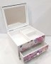 Стилна кутия за бижута с огледало и чекмедже /94870/, снимка 3