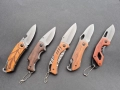 Сгъваеми джобни ножчета BUCK с дървена дръжка, снимка 3