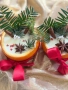 🍊 Коледна масажна свещ „Зимна портокалова магия“, снимка 10