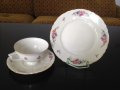 Schönwald 1935 г. Нов немски комплект трио за чай/кафе и десерт, чаша и 2 чинии, сервиз, сет, чиния , снимка 7