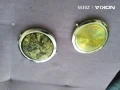 Огледала от соца нови 2 броя сгъваеми джобни козметични, снимка 3