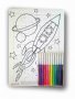 Пъзел за оцветяване с цветни маркери - различни видове, снимка 3