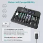 Dlyfull M8 10слота Универсално зарядно за Ni-MH Li-ion LiFePO4 AA AAA C 9V 18650 21700 батерии, снимка 8
