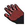 Ръкавици за барбекю Mercado Trade, Пожароустойчиви, Черни-червени, 2бр., снимка 4
