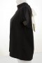 Черна дамска блуза с панделка марка 1st Somnium, снимка 3