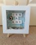 3д рамка,декорация подарък за момче "It's a boy, снимка 3