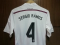 Реал Мадрид Серхио Рамос оригинална тениска фланелка Adidas Real Madrid Sergio Ramos екип размер М , снимка 3