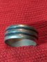 СТАРА МАРКОВА СРЕБЪРНА АРТ ДЕКО ХАЛКА ПРЪСТЕН МАРКИРАНО СРЕБРО 925 и ЩЕМПЕЛ PSCL 28781, снимка 11
