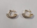 Златни обеци 14к 4.69гр., снимка 2
