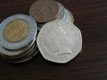 Монета - Великобритания - 50 пенса | 1998г., снимка 2