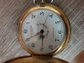 Швейцарски позлатен джобен часовник , снимка 2