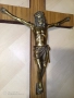 Стар кръст разпятие Христово,голям,тежък кръст от божи гроб,донесен преди 50,Исус Христос, снимка 9