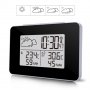 Цифров часовник термометър влагомер – Безжична Метеостанция с външен датчик, снимка 1