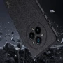 Realme 14 Pro 5G Удароустойчив Wood Texture PU Leather/ Coated PC TPU Кожен Калъф и Протектор, снимка 7