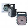 Блутут тонколона с вход за микрофон Bluetooth speaker USB FM SD AUX LED, снимка 4
