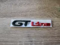 Peugeot GT Line червена с черно емблема, снимка 4