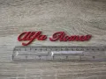 Alfa Romeo Алфа Ромео червен надпис, снимка 2