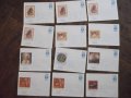 Лот от 12 бр. пощески плика, снимка 1