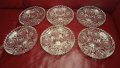 Кристални чинийки за ордьоври, мезета – 7 бр , снимка 1