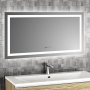 Огледало за баня с LED осветление 120×60 см и система против замъгляване “Anti fog”, снимка 1 - Огледала - 27504978