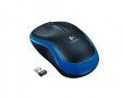 Мишка Безжична Logitech M185 Blue Mini 1000dpi Синя Wireless Optical Mouse, снимка 1 - Клавиатури и мишки - 11412870