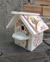 дървени рисувани къщички за птици, снимка 10