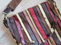 Чанта от естествена кожа patchwork milticolour, снимка 2