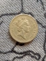 1 паунд Елизабет 2 1997, снимка 3