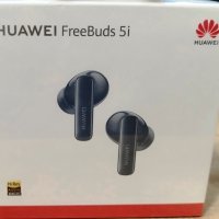 Нови, запечатани Huawei FreeBuds 5i черни, снимка 1 - Слушалки, hands-free - 43434032