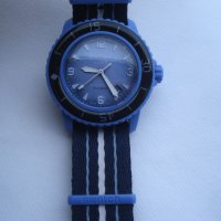Мъжки автоматичен кварцов часовник BLANCPAIN Х SWATCH, снимка 4 - Мъжки - 43426209