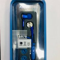 Висококачествени СТЕРЕО слушалки с микрофон ANSHMEI тип тапи за уши, снимка 1 - Слушалки, hands-free - 44006303