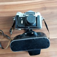 Фотоапарат Зенит-Е, снимка 2 - Антикварни и старинни предмети - 40003545
