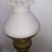 Висока старинна настолна лампа, снимка 9 - Настолни лампи - 43436089