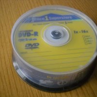 Продавам нови, неразпечатани, записваеми  DVD-R дискове, снимка 1 - Ученически пособия, канцеларски материали - 31919016