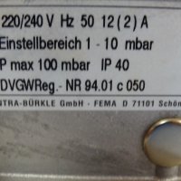 пресостат Honeywell C6045D 1050 Gas and Air Pressure Switch, снимка 6 - Резервни части за машини - 37515853